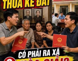 TRANH CHẤP THỪA KẾ ĐẤT… CÓ PHẢI RA XÃ HÒA GIẢI?