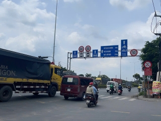 BÁN ĐẤT 2 MẶT TIỀN - 1 MẶT TIỀN GIÁP QL22 VÀ 1 MẶT TIỀN GIÁP TRẦN VĂN MƯỜI HUYỆN HÓC MÔN GIÁ CHỈ 15 TRIỆU/M2